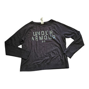 Under Armour XL Black Long Sleeve Pullover Sweater